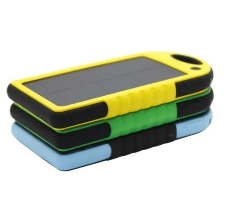 Portable Waterproof Solar Charger Double USB Power Bank