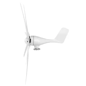 Professional Wind Turbines, 6 Blade Professional Wind Turbines Small Windmill Generator 1600W Industrial, Solar And Wind Power Parts And Accessories (24V)