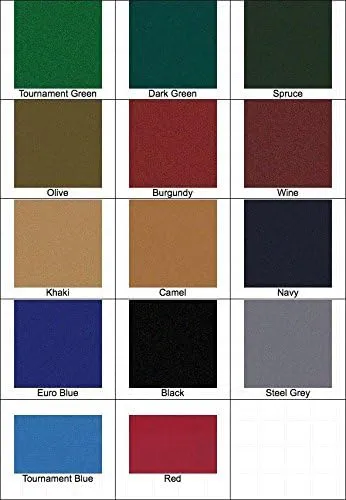 Proform 8' High Speed Professional Pool Table Cloth Felt - Wine