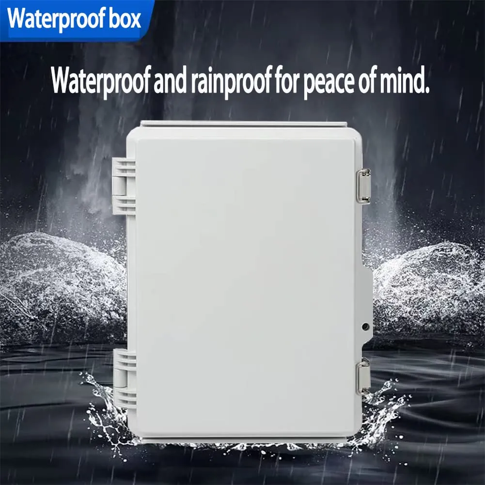 Project Boxes Electrical Box Waterproof Box Junction Box Waterproof Electrical Box Outdoor (12"x8"x5.2")