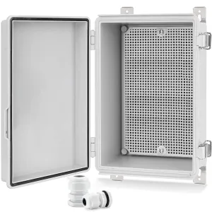 Project Boxes Electrical Box Waterproof Box Junction Box Waterproof Electrical Box Outdoor (12"x8"x5.2")