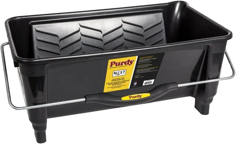 Purdy 140796018 Dual Roll-Off 5-Gallon Bucket, Black