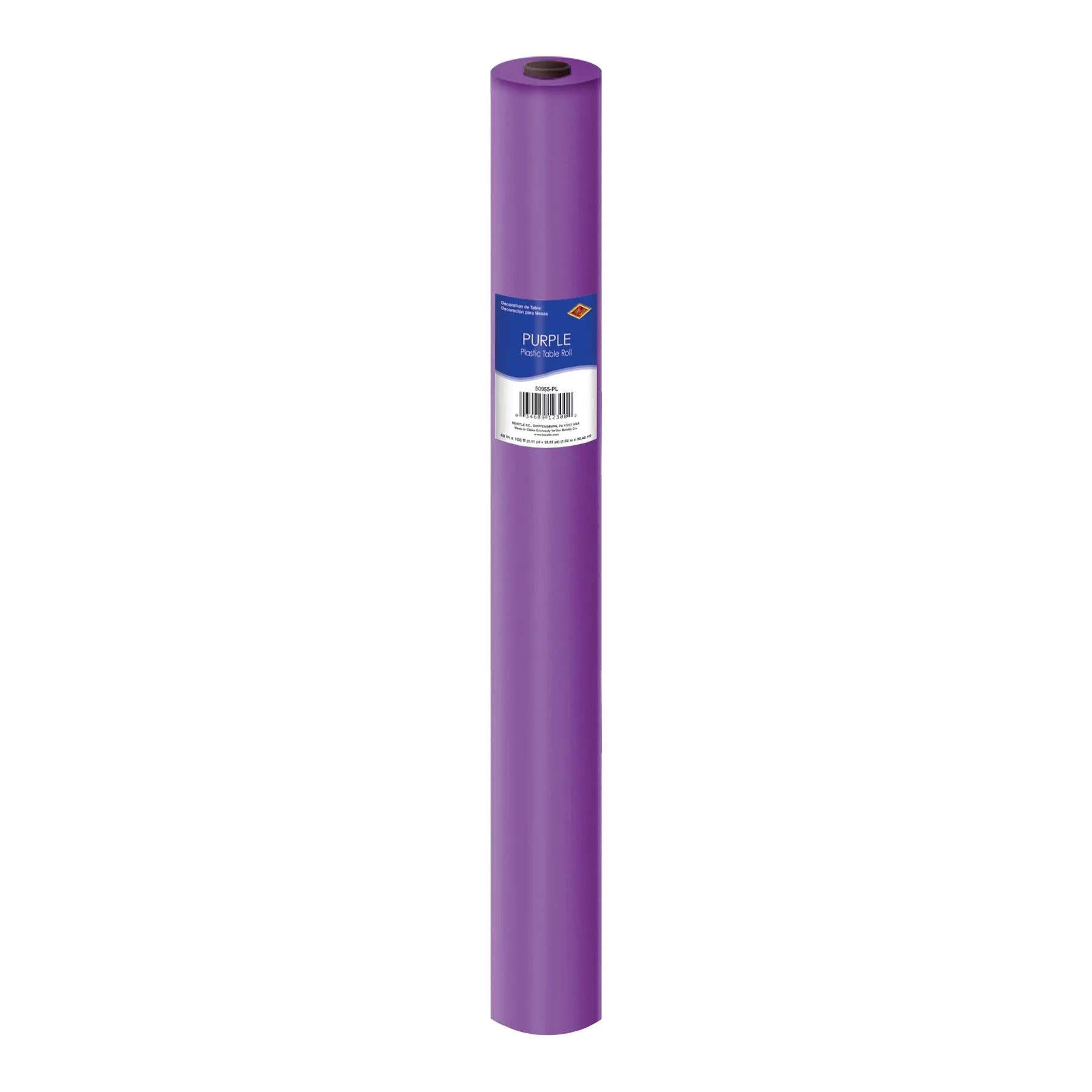 Purple Plastic Party Table Roll