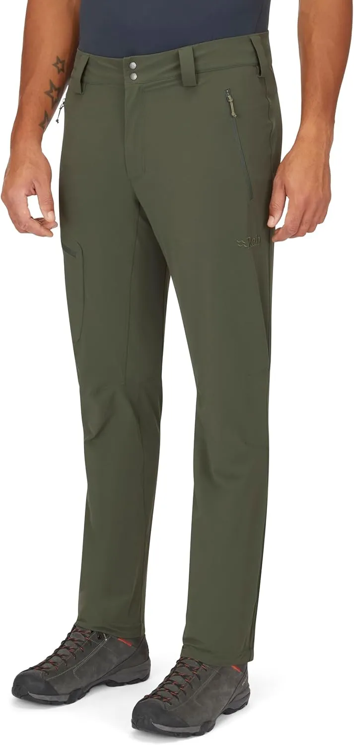 Rab Men's Incline Hiking Pants, Lightweight Stretch for Climbing, Trekking, Mountain