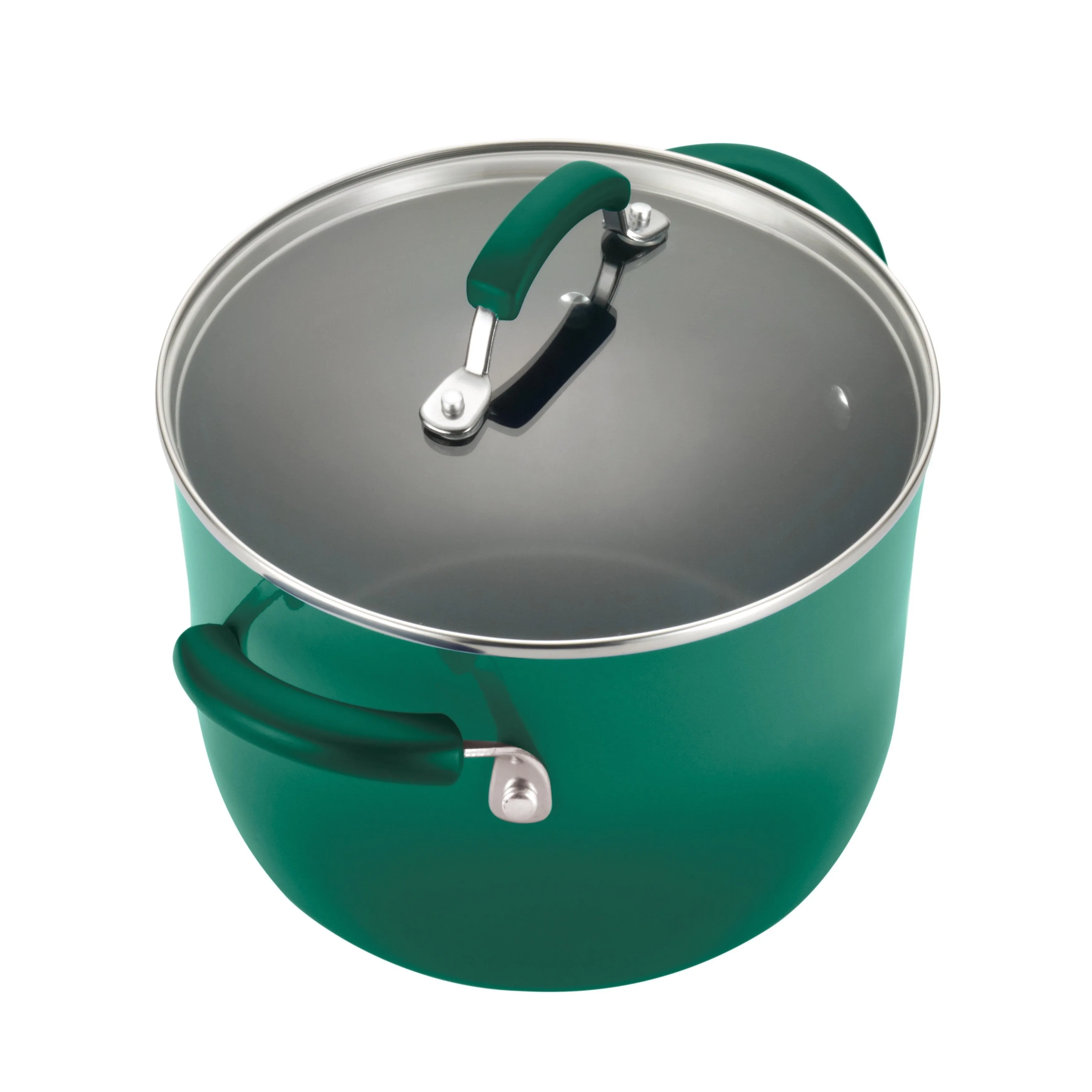 Rachael Ray 14-Piece Hard Porcelain Enamel Nonstick Cookware Set