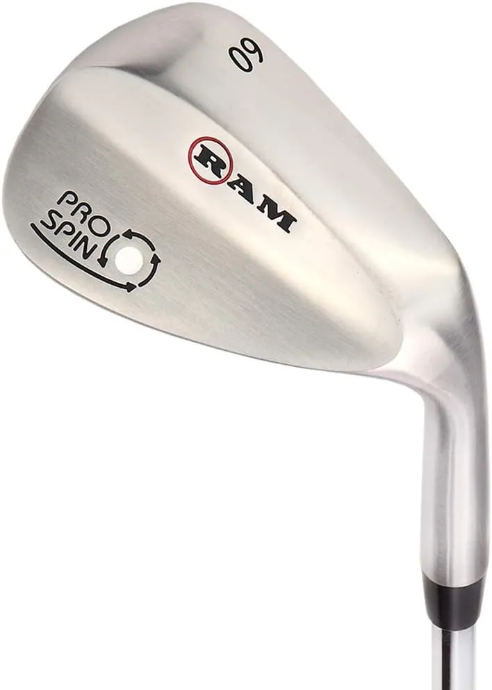Ram Golf Pro Spin 3 Wedge Set - 52° Gap, 56° Sand, 60° Lob Wedges - Mens Right Hand