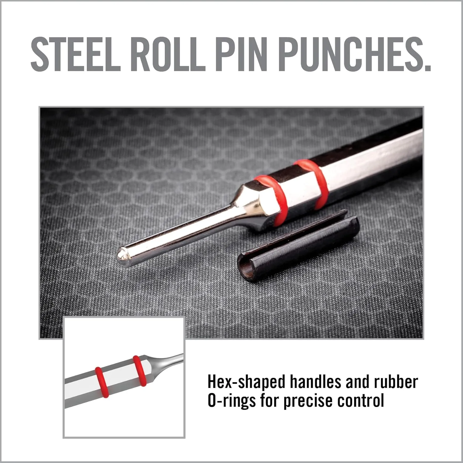 Real Avid Accu-Punch Hammer and Gunsmithing Roll Pin Punch Set, AVHPS-RP