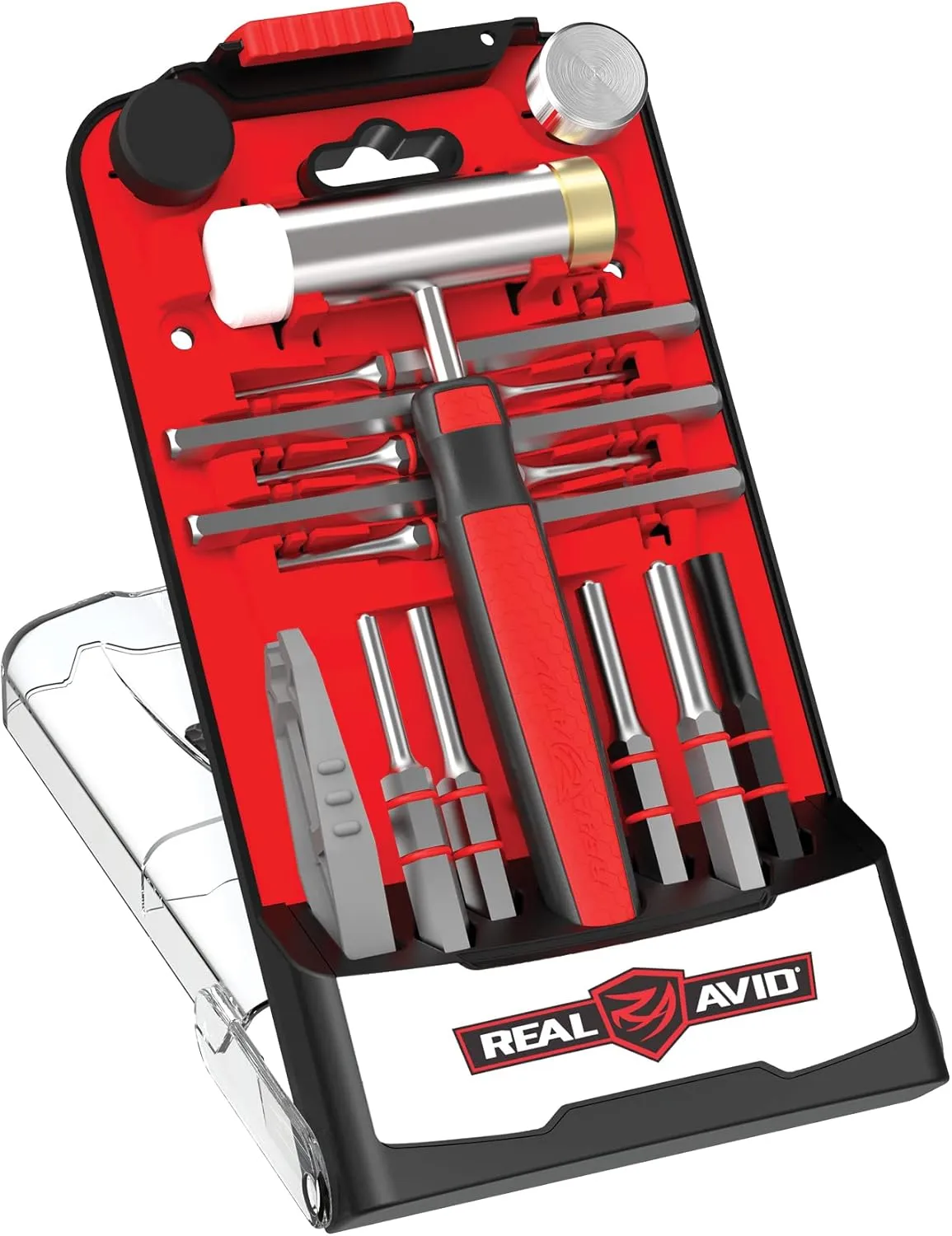 Real Avid Accu-Punch Hammer and Gunsmithing Roll Pin Punch Set, AVHPS-RP