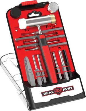 Real Avid Accu-Punch Hammer and Gunsmithing Roll Pin Punch Set, AVHPS-RP