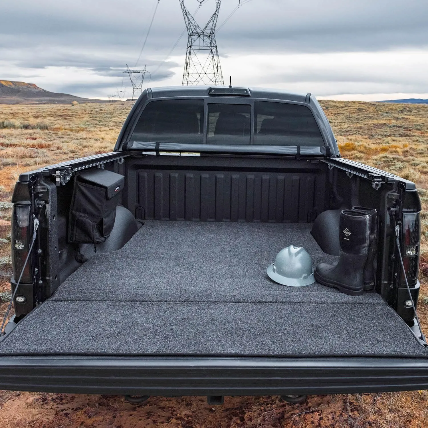 RealTruck TruXedo Pro X15 Soft Roll Up Truck Bed Tonneau Cover | 1474301 | Fits 2020 - 2025 Chevy/GMC Silverado/Sierra, w/ or w/o Multi-Pro/Multi-Flex (with CarbonPro Bed) 5' 10" Bed (69.9")