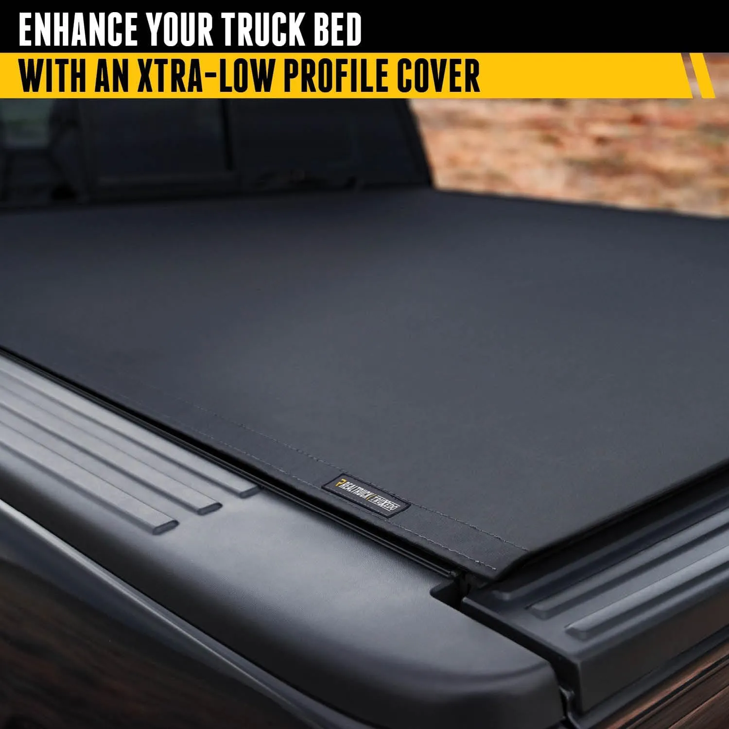 RealTruck TruXedo Pro X15 Soft Roll Up Truck Bed Tonneau Cover | 1474301 | Fits 2020 - 2025 Chevy/GMC Silverado/Sierra, w/ or w/o Multi-Pro/Multi-Flex (with CarbonPro Bed) 5' 10" Bed (69.9")