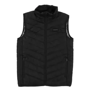 Rechargeable Heated Vest,17 Area Electric Heating Vest Intelligent Constant Temperature 4 Switch 3 Gear Smart Heated Vest (S)
