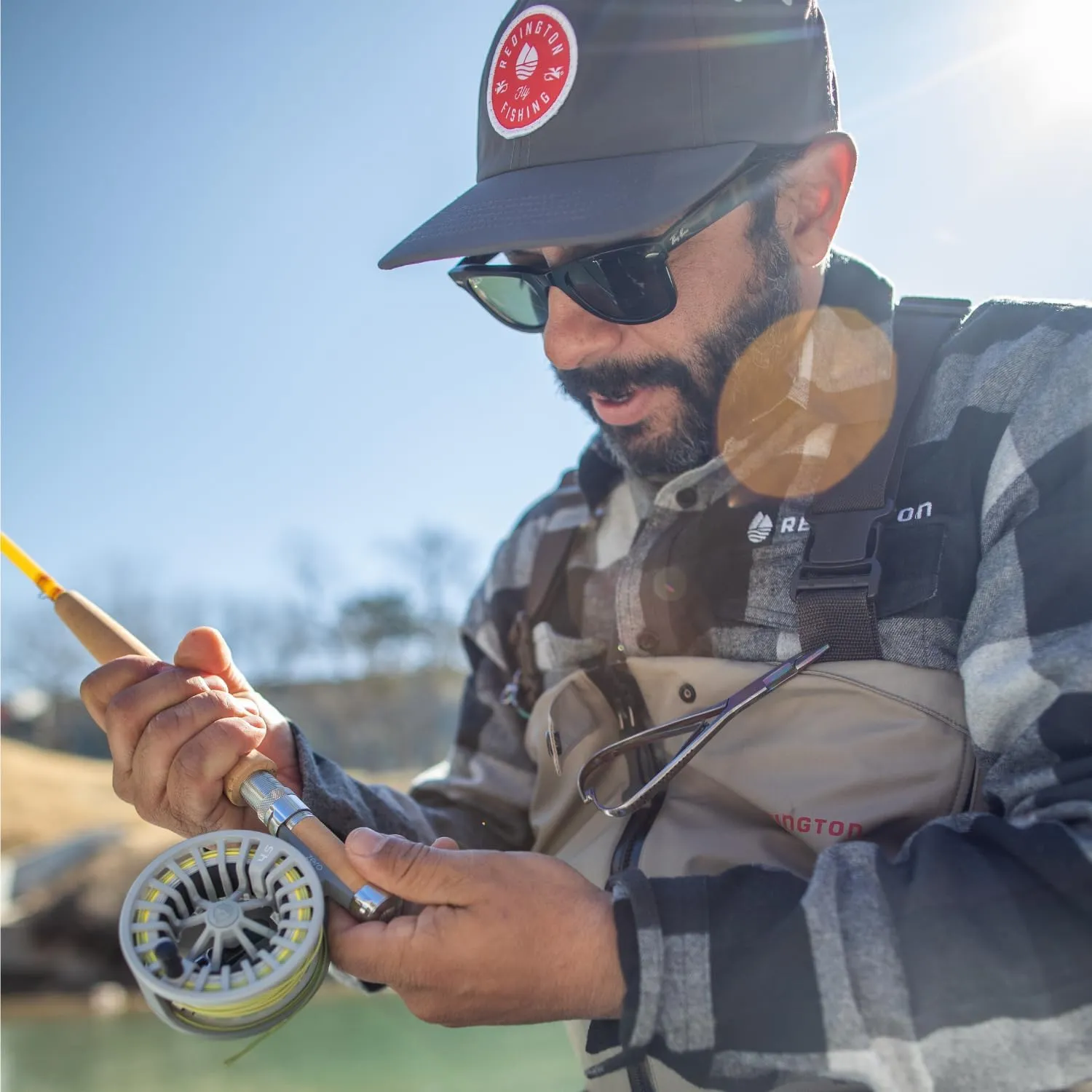 Redington Zero Fly Fishing Reel, Lightweight Design for Trout, Clicker Drag System