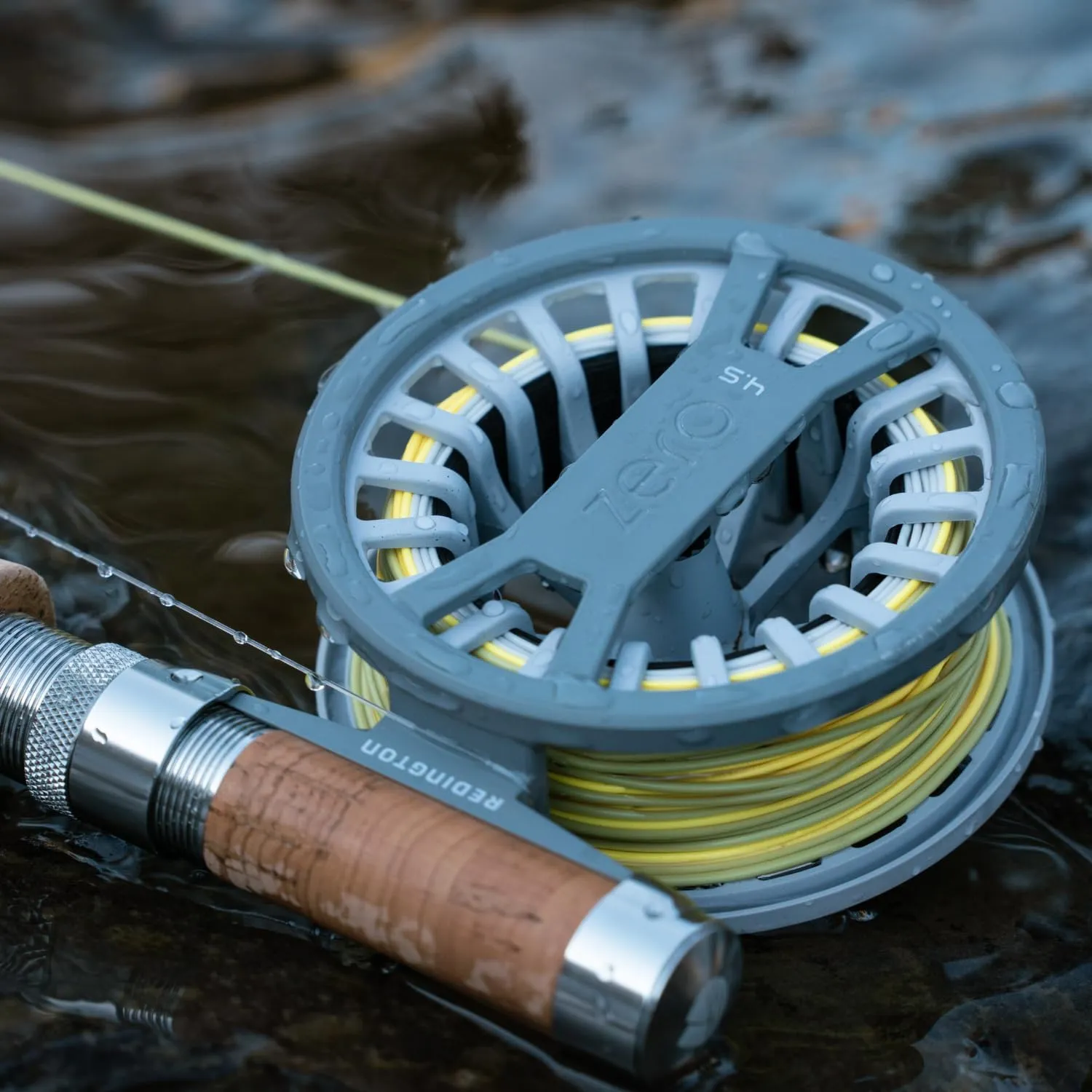 Redington Zero Fly Fishing Reel, Lightweight Design for Trout, Clicker Drag System