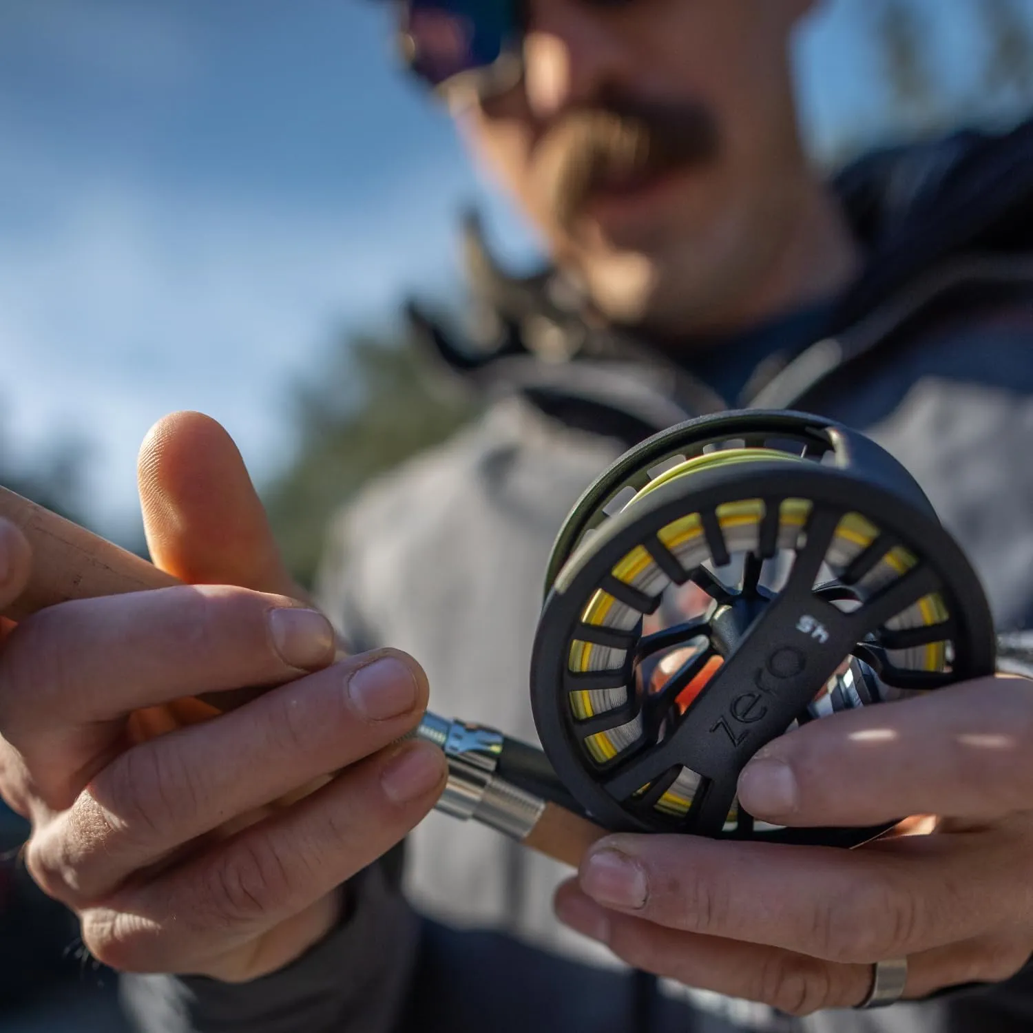 Redington Zero Fly Fishing Reel, Lightweight Design for Trout, Clicker Drag System