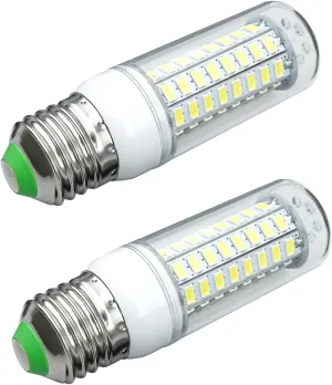 Refrigerator LED Waterproof Lamp Light Bulb Fit for Sub Zero E26, 40W Glass Lamp Bulb Daylight White Bulb Freezer Refrigerator Replace 7006999, 2 Pack