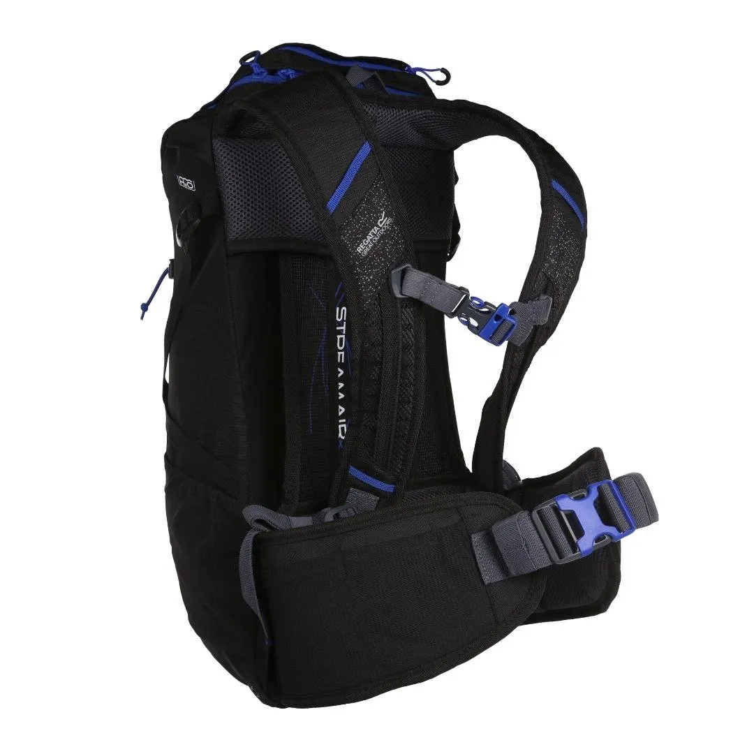 Regatta Blackfell III 25L Rucksack - Black Surf Spray