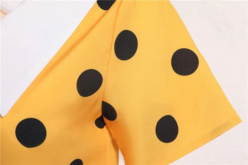 Robe Pin Up Rockabilly <br> Jaune