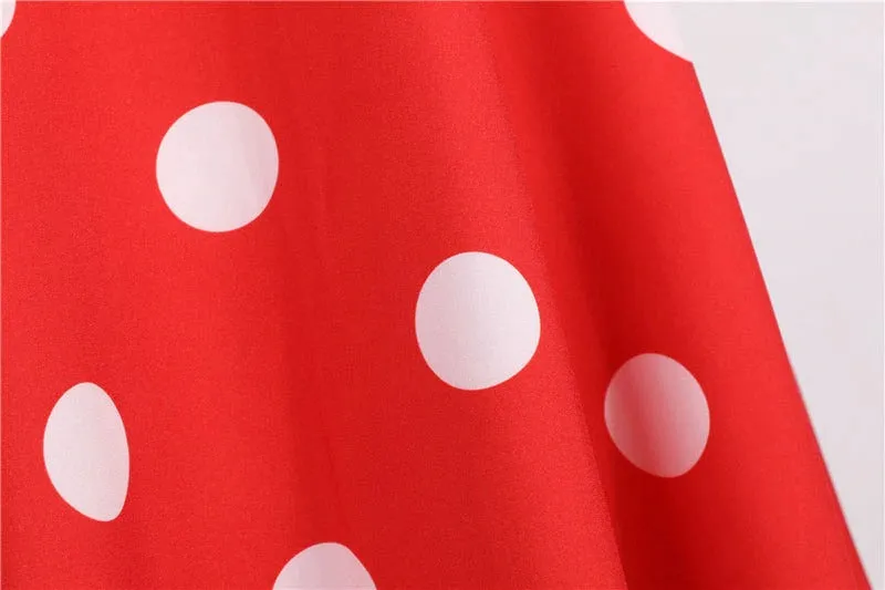 Robe Pin Up Rockabilly <br> Rouge