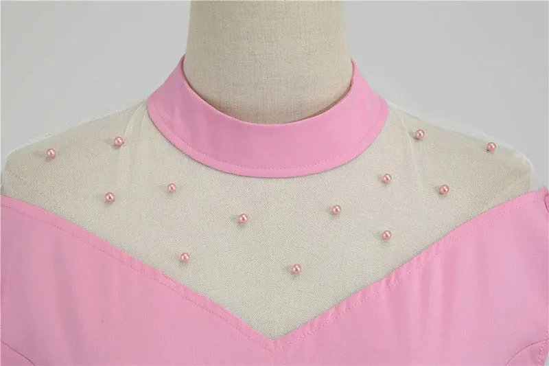 Robe Vintage <br> Cérémonie Rose