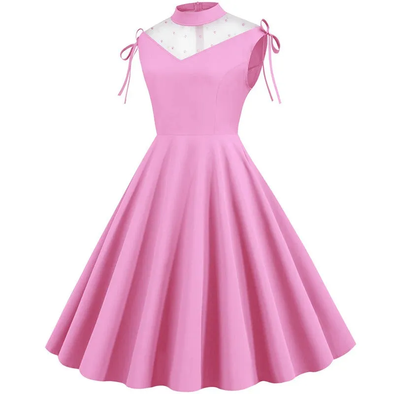 Robe Vintage <br> Cérémonie Rose