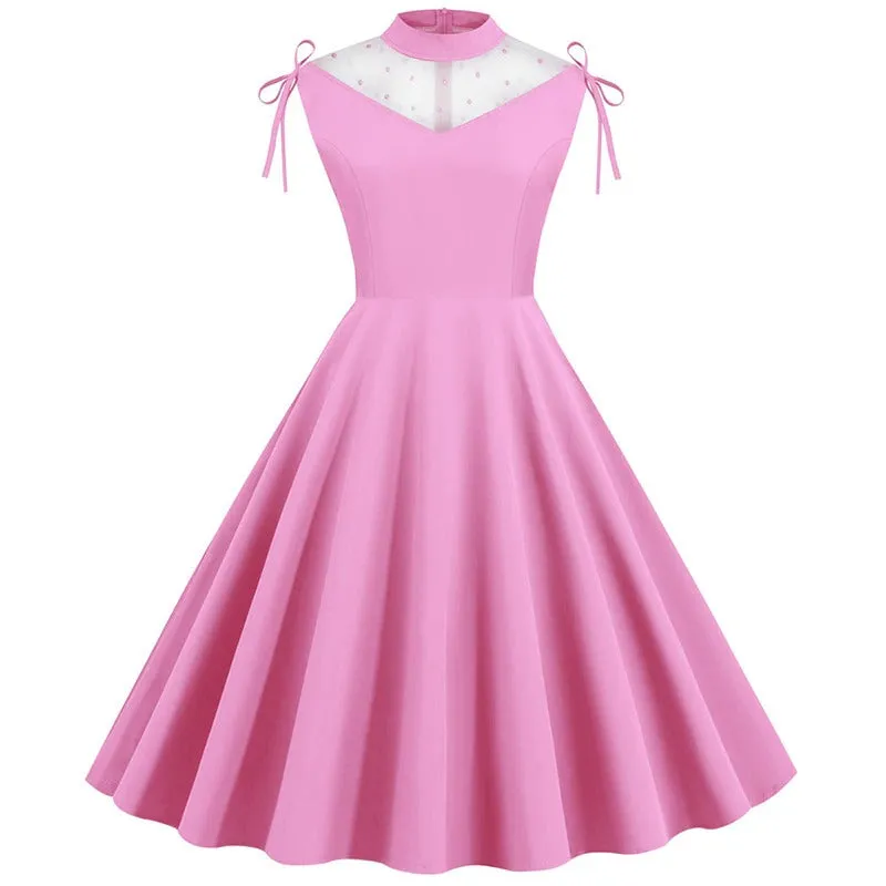 Robe Vintage <br> Cérémonie Rose
