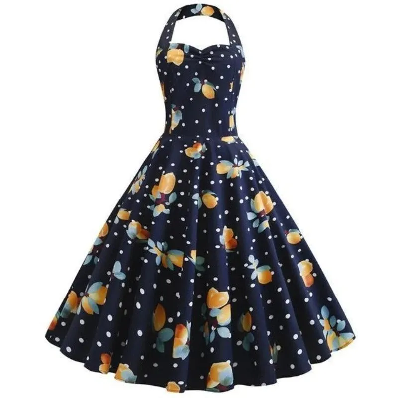 Robe Vintage <br> Rockabilly Citron