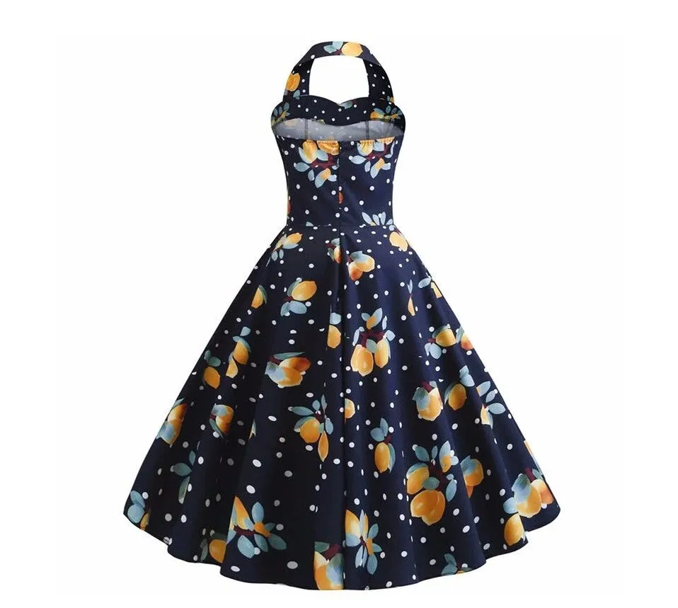 Robe Vintage <br> Rockabilly Citron