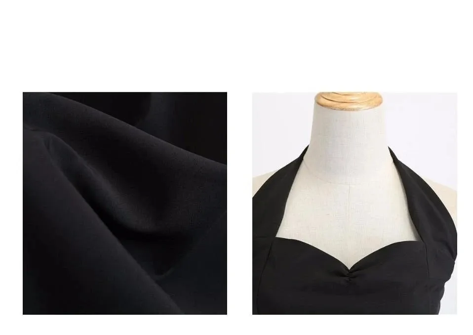 Robe Vintage <br> Rockabilly Noire