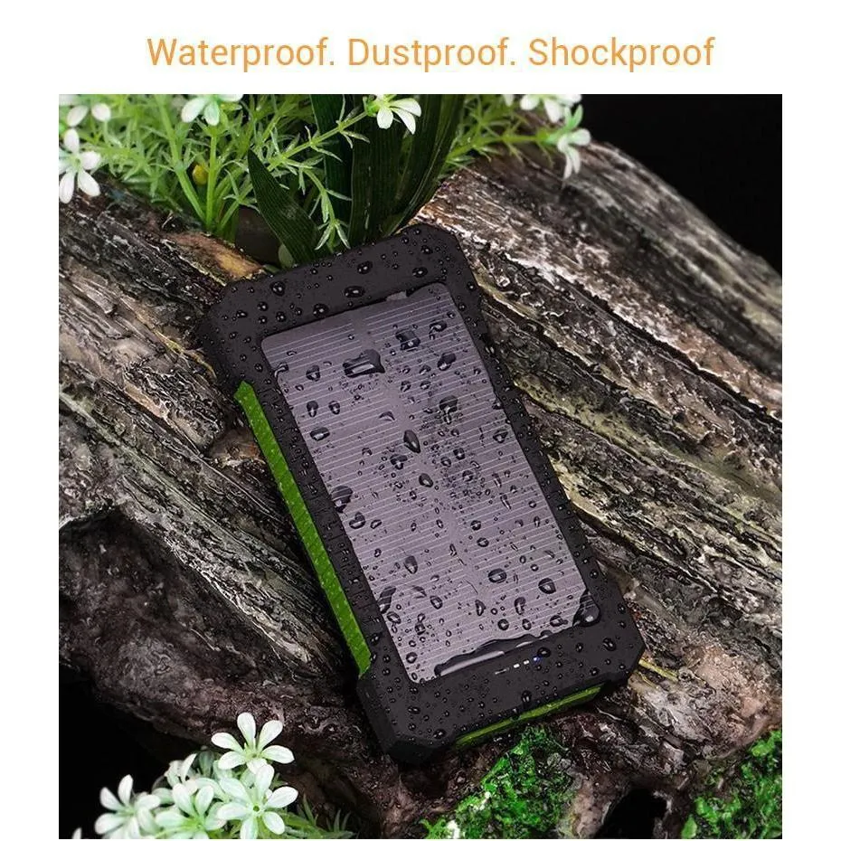 Robust USB 20000MAH CHARGER DUAL Going fast SOLAR