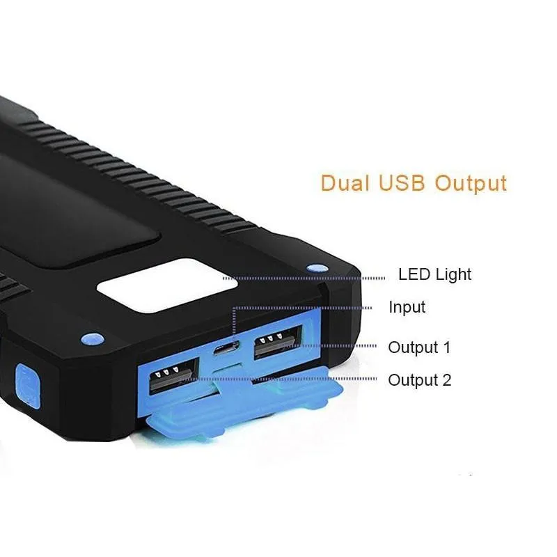 Robust USB 20000MAH CHARGER DUAL Going fast SOLAR