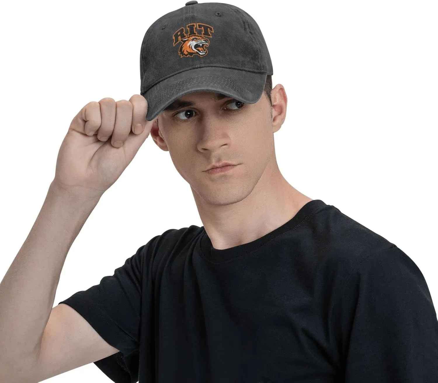 Rochester Institute of Technology Logo Unisex Adjustable for Hat Baseball Cap Casquette