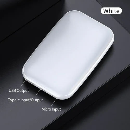 ROCK 18W Type C PD QC 3.0 Power Bank 10000mah Mini External Battery USB PD Quick Fast Charging Powerbank For iphone XS X Samsung