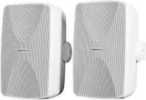 Rockville 2 WET-7020W 5.25" 70V Commercial Indoor/Outdoor Wall Speakers in White