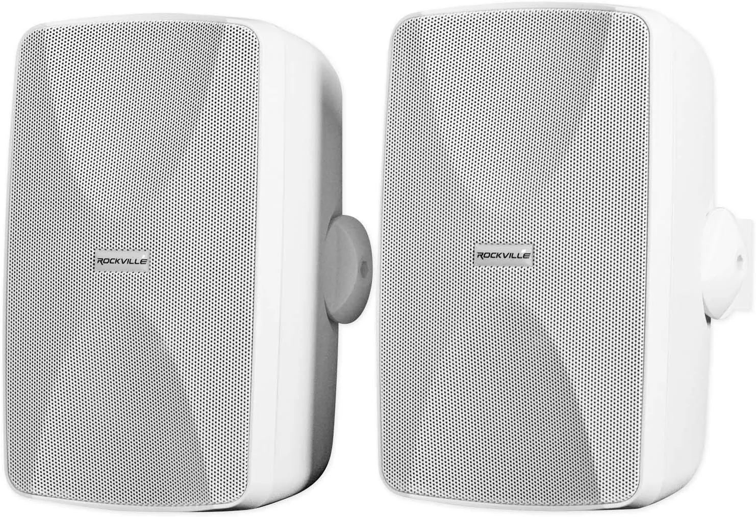 Rockville 2 WET-7020W 5.25" 70V Commercial Indoor/Outdoor Wall Speakers in White