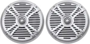 Rockville RMSTS80S 8" 1000W Waterproof Marine Boat Speakers 4 Ohm, 2-Way Audio, Durable Build, UV Resistant for Marine and Outdoor Use (Pair)