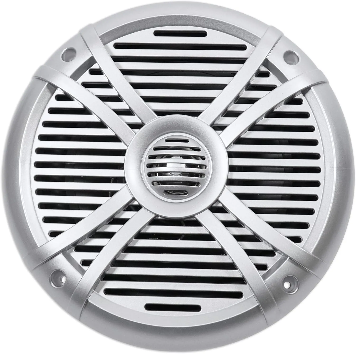 Rockville RMSTS80S 8" 1000W Waterproof Marine Boat Speakers 4 Ohm, 2-Way Audio, Durable Build, UV Resistant for Marine and Outdoor Use (Pair)