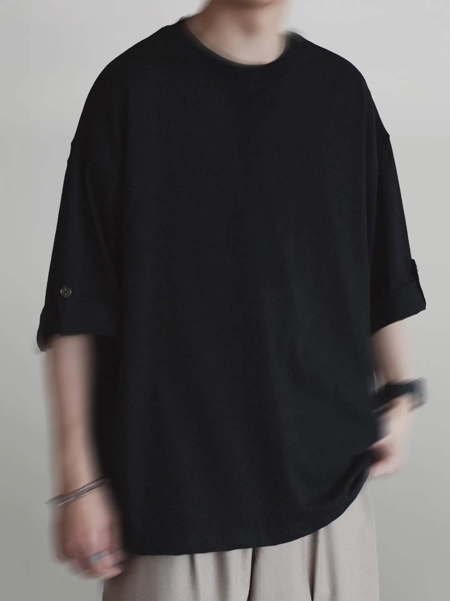 Roll Up Sleeve Tee