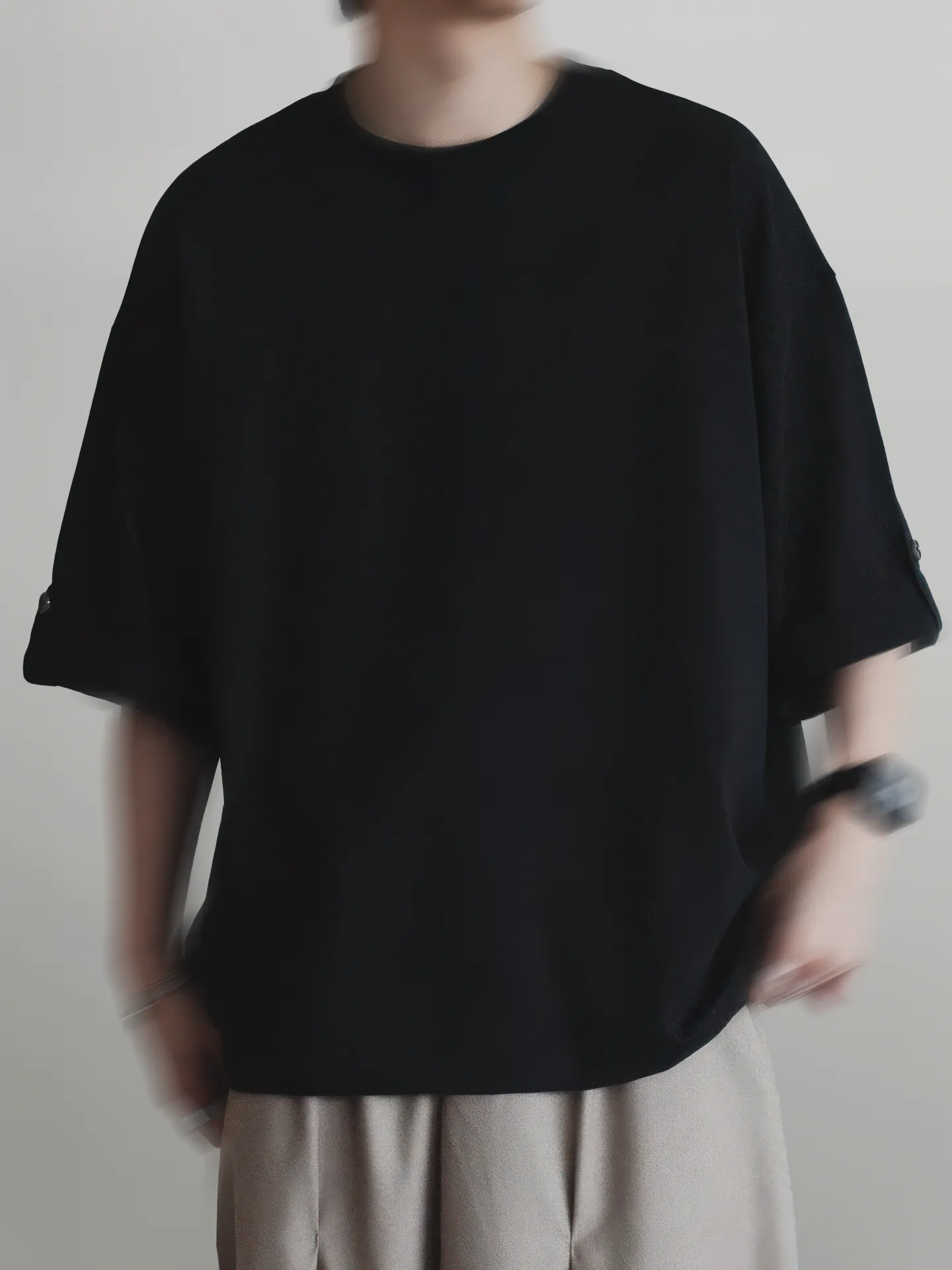 Roll Up Sleeve Tee