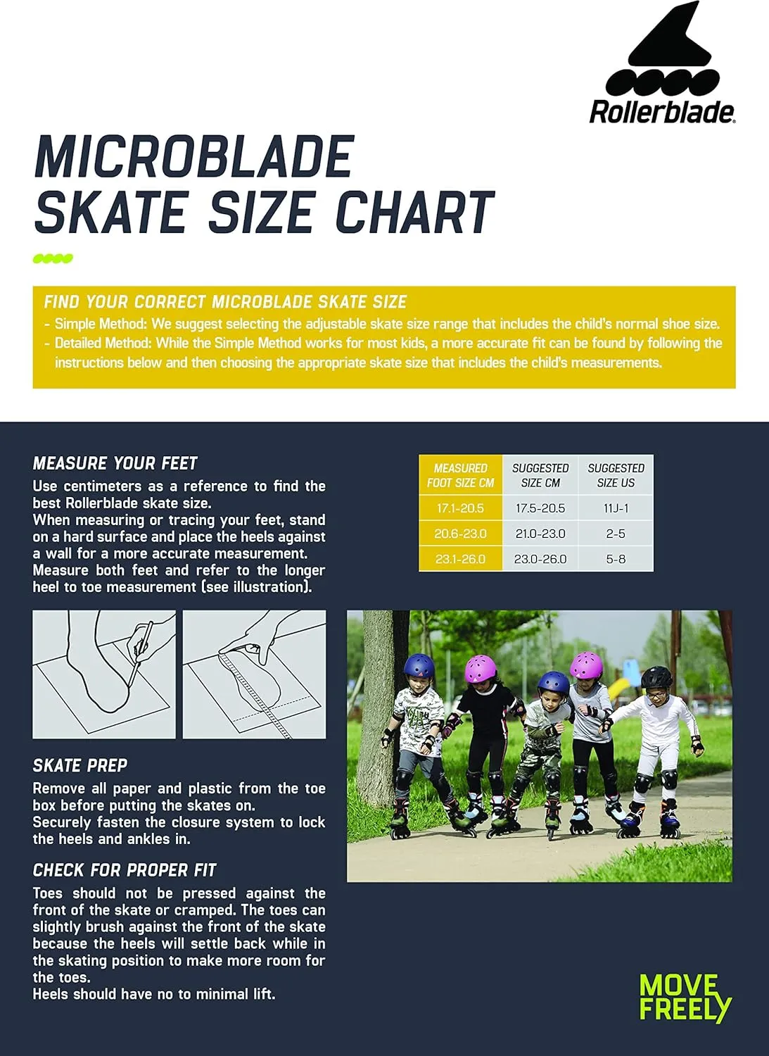 Rollerblade Microblade Kid's Adjustable Fitness Inline Skate, Junior, Youth Performance Inline Skates