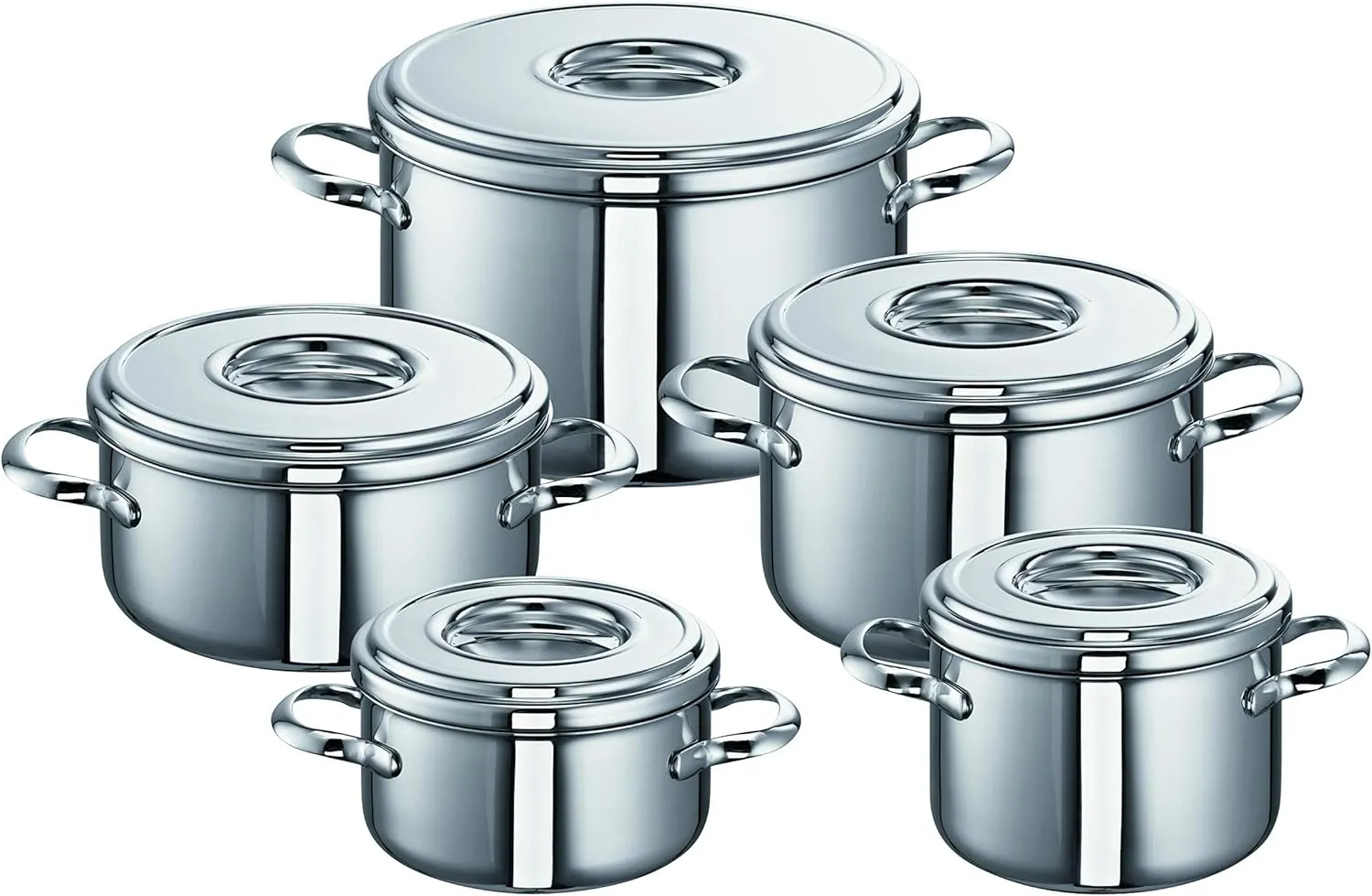 Romana Saucepan Set with EGA 5Tl Set 131