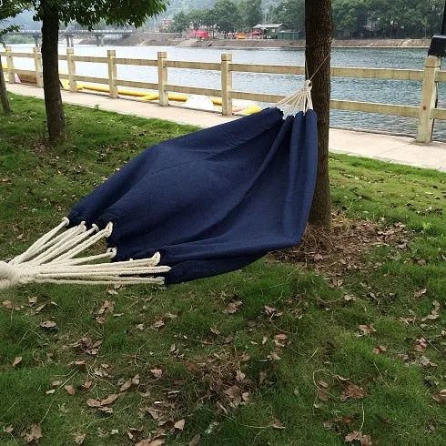 Rope Limited-stock Sleek Hammock Cotton Portable Outdoor
