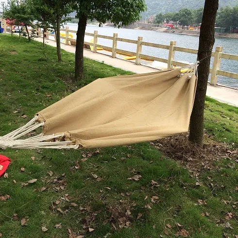 Rope Limited-stock Sleek Hammock Cotton Portable Outdoor
