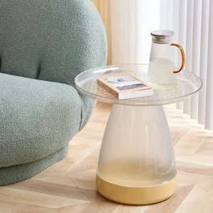 Round Plastic Side Table Coffee Table
