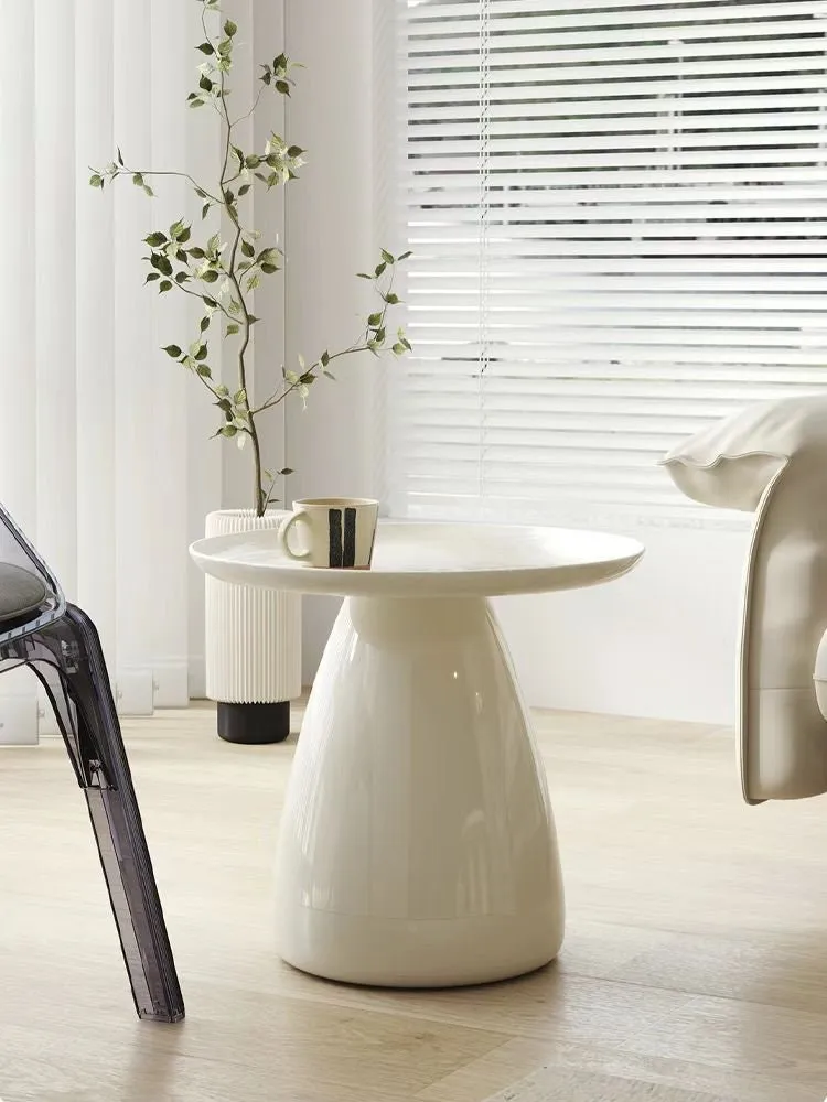Round Plastic Side Table Coffee Table