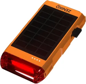 RS5 SOS Distress Strobe Light with Solar Panel, IP65 Waterproof, 10 Hours Battery Life, 6.5Km Night Light Visibility, Flashlight LED Survival Light for Outdoor, Camping, Hiking Emergency