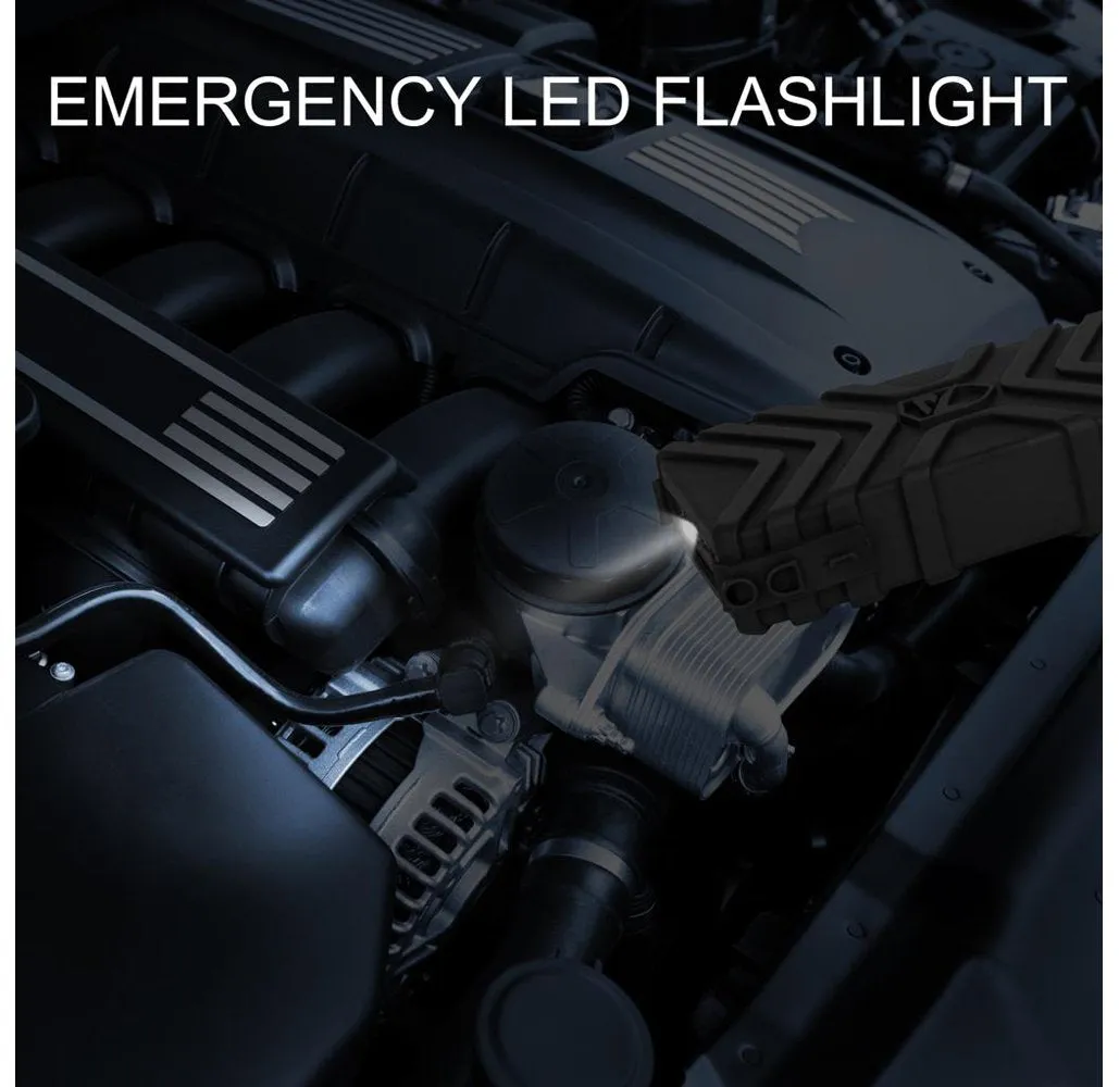 Rugged Waterproof Lithium Ion Jump Starter & Power Bank
