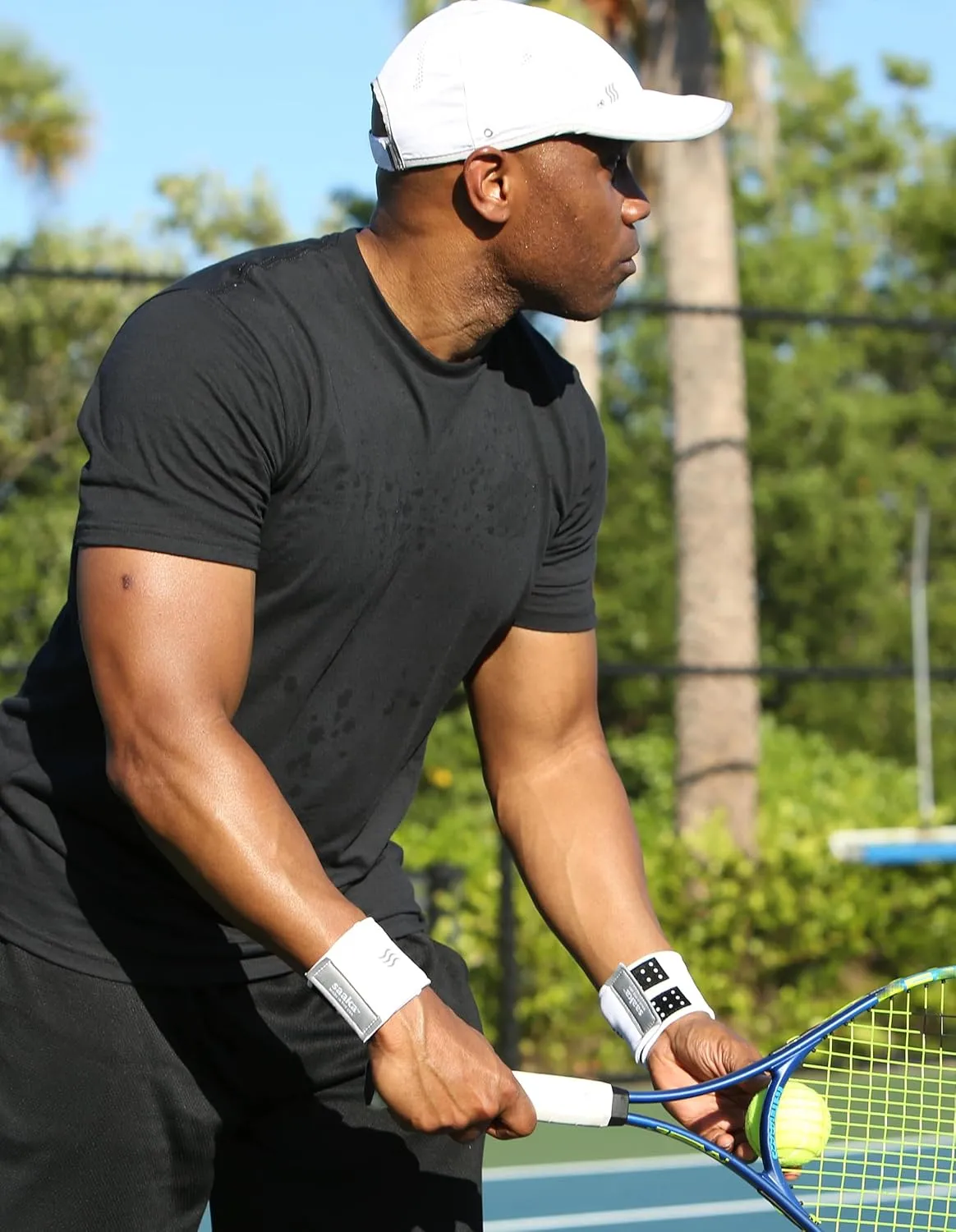 SAAKA Lightweight Sports Hat for Men. Fast Drying, Stays Cools. Best for Running, Tennis, Golf & Working Out.