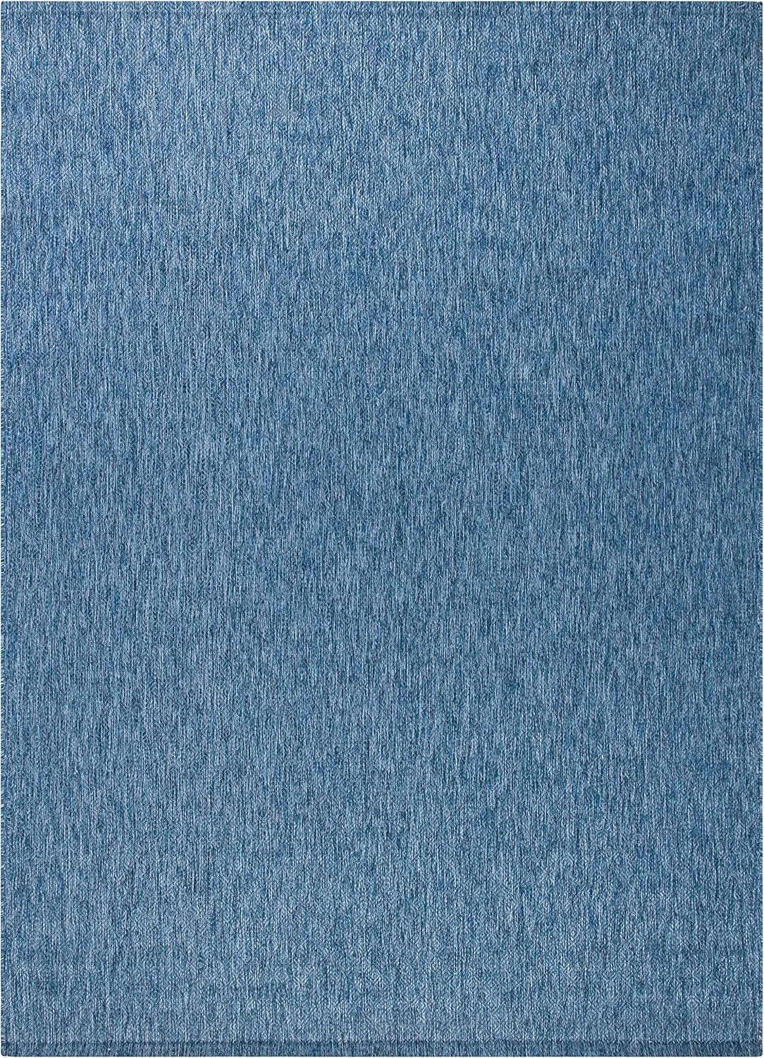 SAFAVIEH Courtyard Collection 8' x 11' Navy CY8520 Indoor/ Outdoor Waterproof Easy-Cleaning Patio Backyard Mudroom Area-Rug