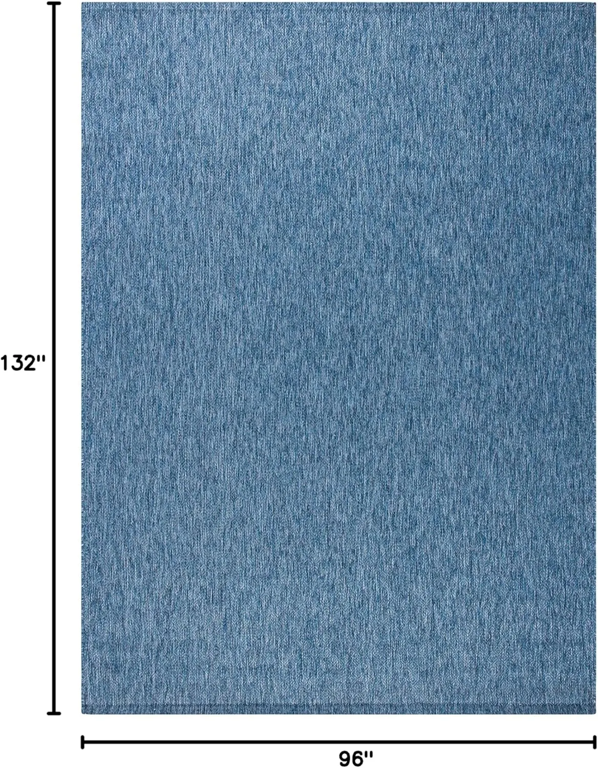 SAFAVIEH Courtyard Collection 8' x 11' Navy CY8520 Indoor/ Outdoor Waterproof Easy-Cleaning Patio Backyard Mudroom Area-Rug
